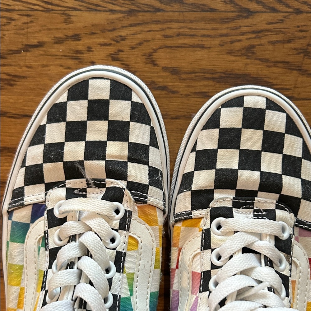 Vans Multicolor Checkered Sneakers - Picture 5 of 10